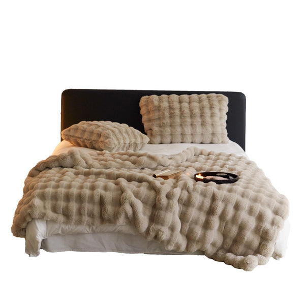 Cocoon │ Hochwertige warme Winterdecke für Sofa-Couch-Dekor